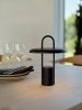 Stelton PIER Bezprzewodowa Lampa LED 25 cm / Czarna